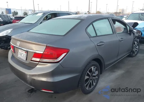 2014 Honda Civic Ex z USA, uszkodzony, nr VIN 19XFB2F8XEE262801